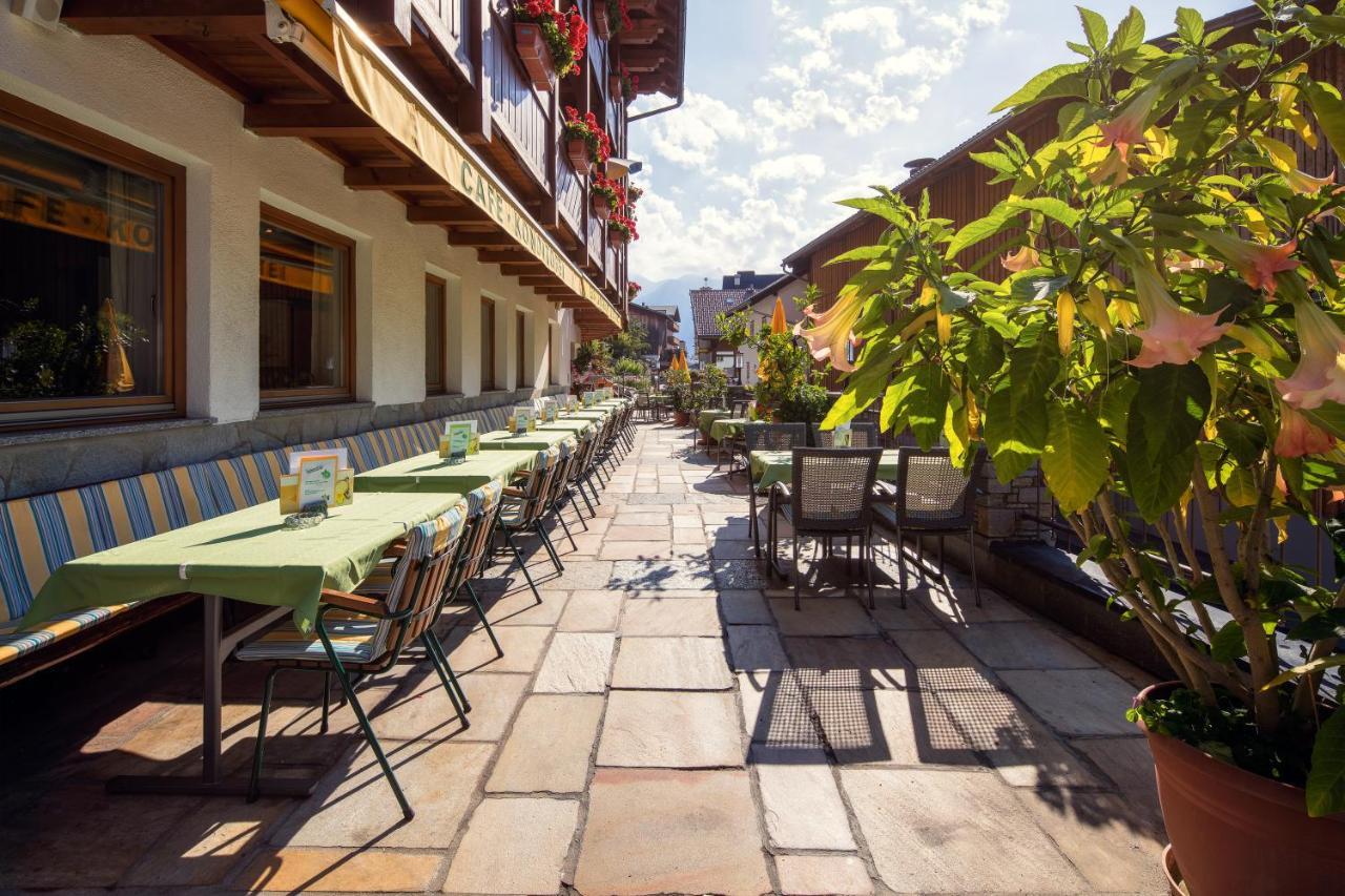 Hotel Restaurant Claudia Serfaus Exterior foto